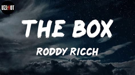 Roddy Ricch The Box Lyrics Youtube