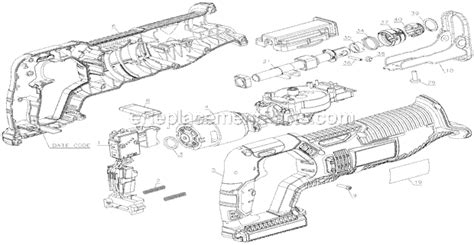 Porter Cable Pcc670b Parts List And Diagram Type 1