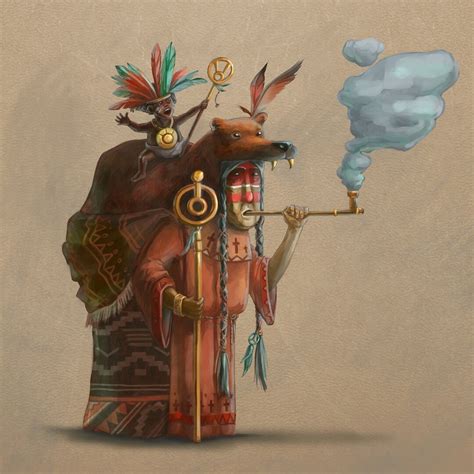 Native American Shaman Art