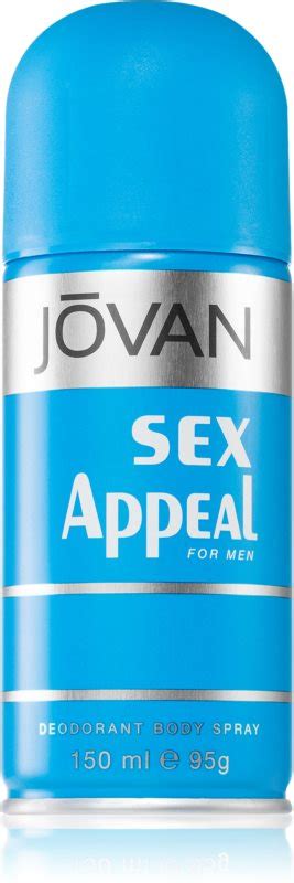 Jovan Sex Appeal Deodorant Spray For Men Uk