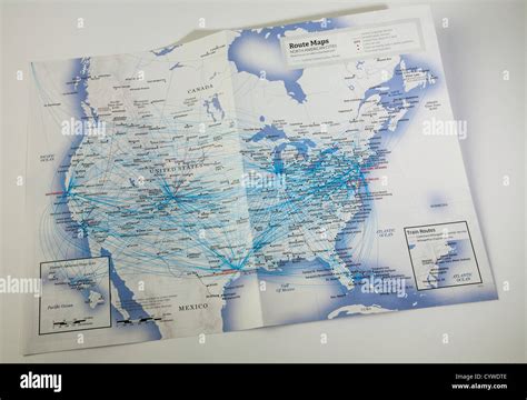 United Airlines Route Map