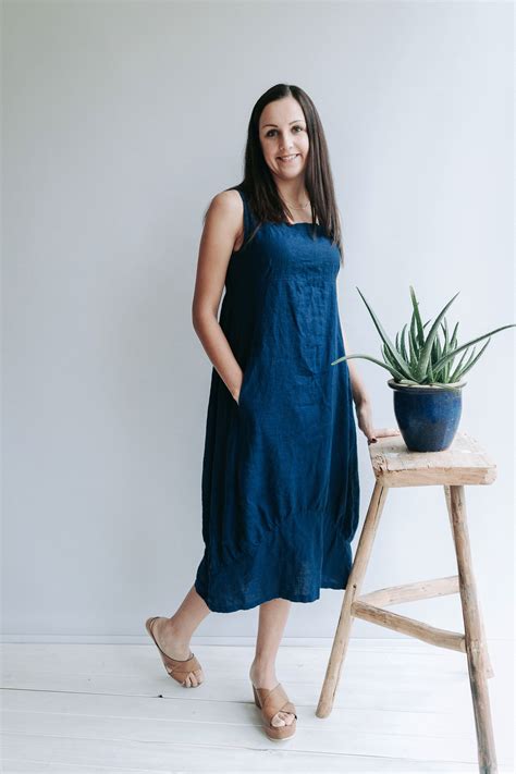 Linen Summer Dress Samantha Long Sleeveless Dress Linen Sundress Womens Dress Summer Plus Size