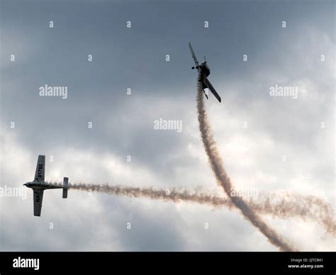 Moscow Russia Zhukovsky Airfield 31 August 2019: performance of ...