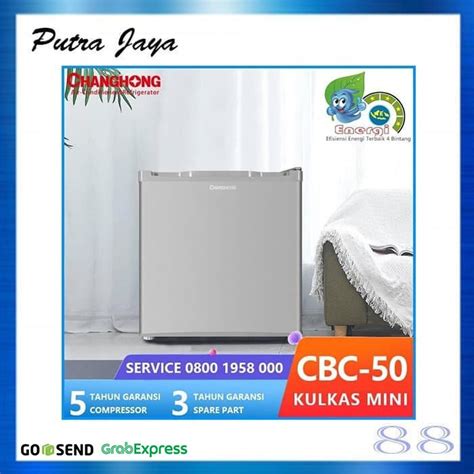 Jual KULKAS PORTABLE MINI BAR CHANGHONG CBC 50 CBC50 Shopee Indonesia