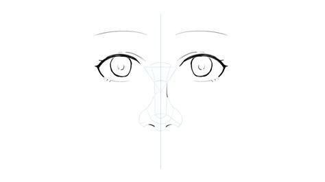 How To Draw Anime Nose Step By Step For Beginners