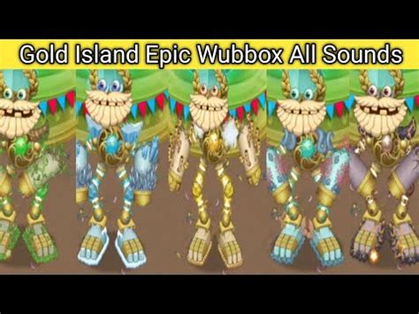 Gold Island Epic Wubbox All Phases Transformations YouTube