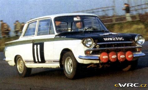 Söderström Bengt Palm Gunnar Ford Cortina Lotus MK1 RAC