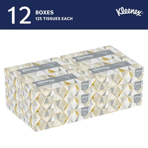 Kleenex Professional Facial Tissue Ply White Flat Facial