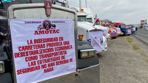 Atenci N Transportistas Anuncian Paro Nacional En La M Xico Pachuca