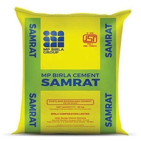 Mp Birla Samrat Ppc Cement At Rs Bag Birla Cement In Patna Id