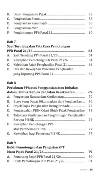 Pedoman Pph Pasal Penghitungan Bukti Potong Pengisian Spt Masa