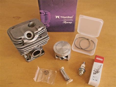 Hyway Titanikel Cylinder And Pop Up Piston With Caber Rings For Stihl