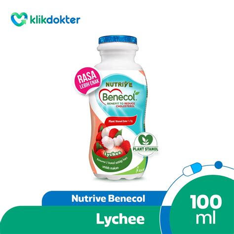 Jual Nutrive Benecol Lychee 100ml Shopee Indonesia