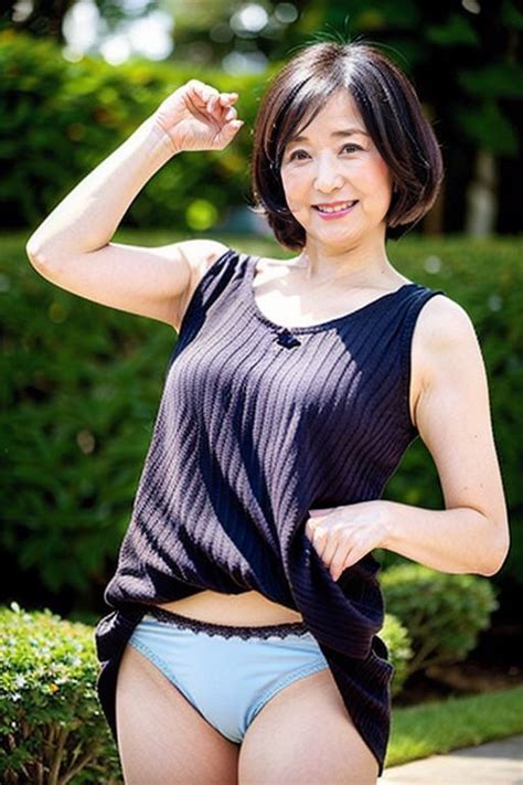 Yahoo オークション 【高画質・高品質200枚】見せパン熟女【ai美女グ