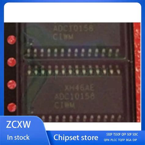 10PCS LOT ADC10158CIWM ADC10158 SOP28