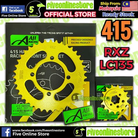 Aji Racing Rxz Lc Y Y Zr Gold Heavy Duty Sprocket Original