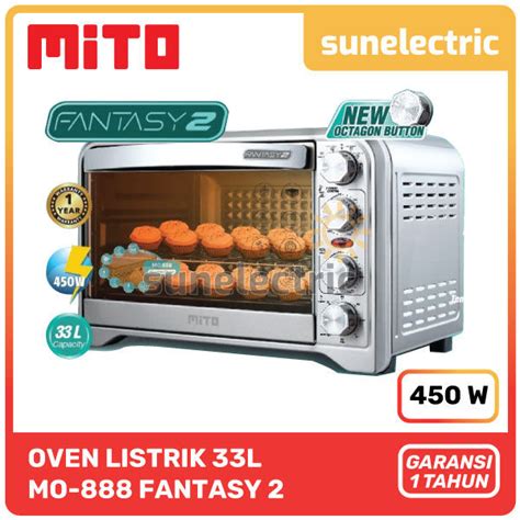 Mito Oven Listrik Jumbo Kapasitas Liter Rotisserie Mo Fantasy