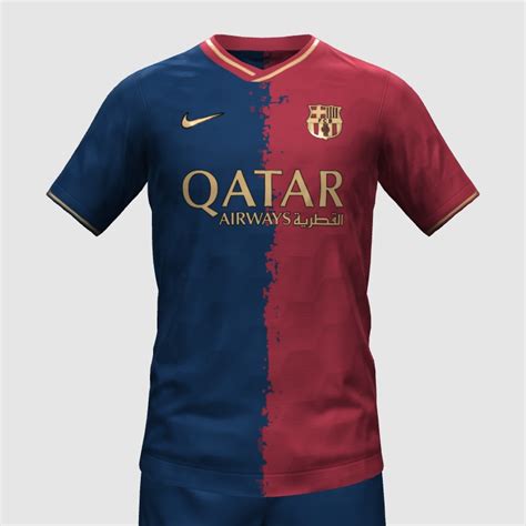 Fc Barcelona Retro Football Shirt Fifa Kit Creator Showcase