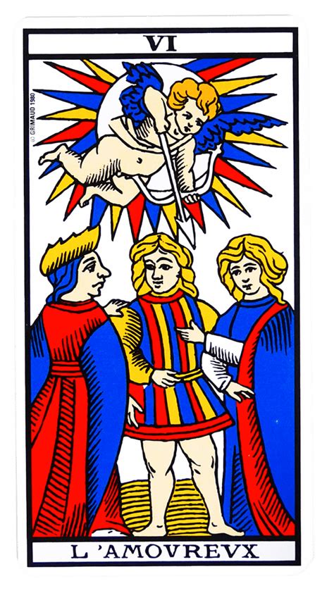 L Amoureux Dans Le Tarot De Marseille Signification Interpr Tation