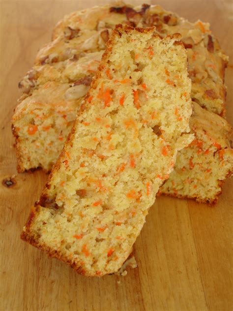 Veggie Platter Eggless Carrot Nut Bread