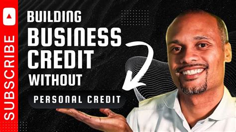 Build Business Credit Without Personal Credit Youtube