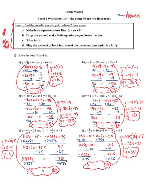 Math Questions For 9th Graders