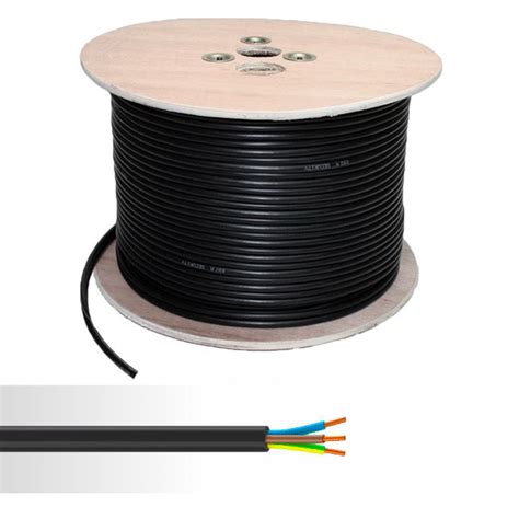 Câble électrique rigide u 1000 r2v 5g1 5mm² noir