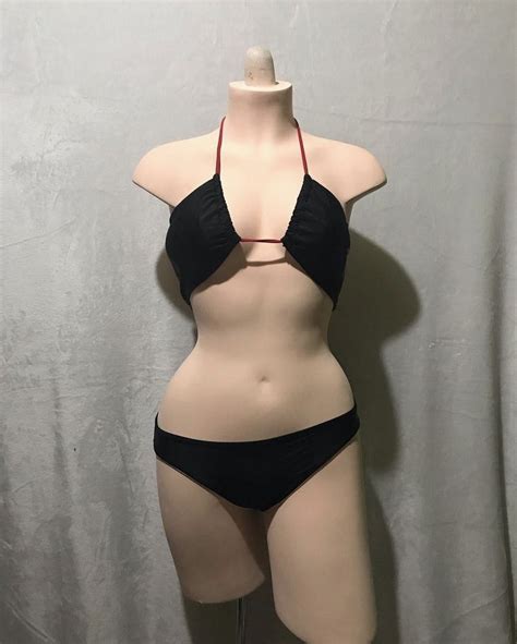 Plunging Piece Padded Bikini Swimsuit Swimwear Women S Fashion