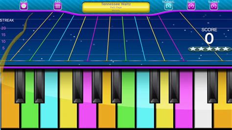 Play Tennessee Waltz By Patti Page Play Along Keys Piano Game