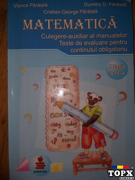 Culegere Auxiliar Matematica Cl Iii A Viorica Paraiala