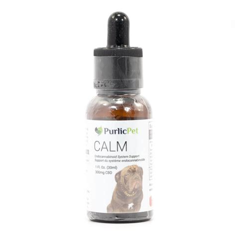 Purlic Pet 300mg Cbd Calm Tincture Buy Low Green Cbd For Pets