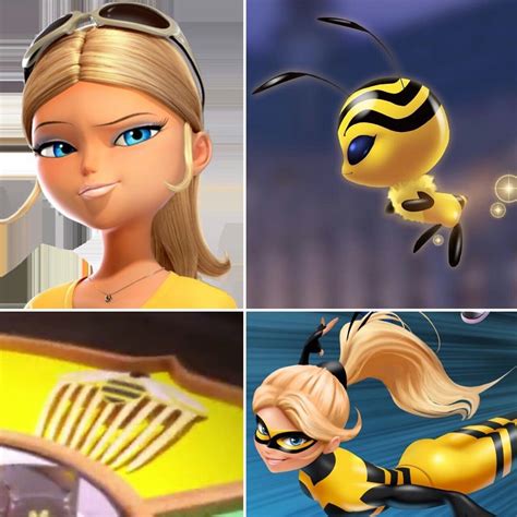 Cholequeen Bee With The Bee Kwami And Miraculous Ladybug Girl Ladybug