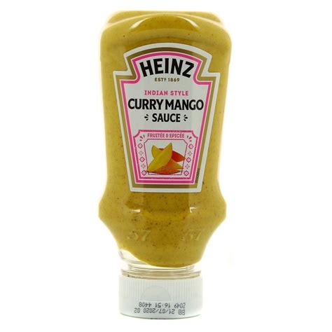 Heinz Sauce Curry Mango Comprar En My American Shop