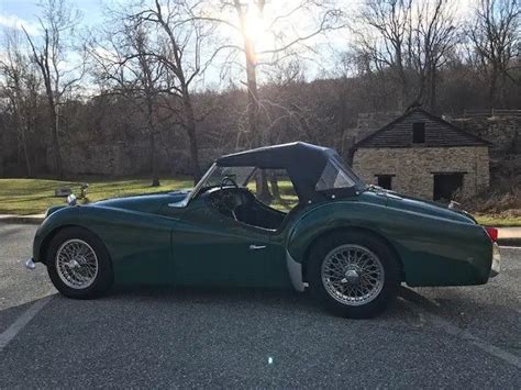 1961 Triumph TR3 Roadster In Birtish Racing Green Great Condition