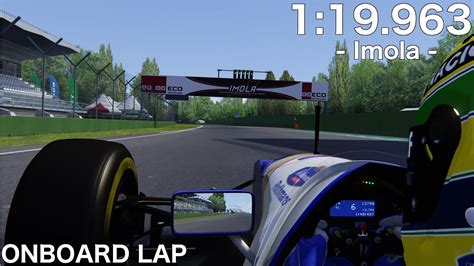 Assetto Corsa Williams FW16 Imola ONBOARD 1 SETUP YouTube