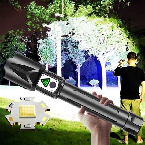 Lumens High Powerful Led Flashlight Super Bright Xhp