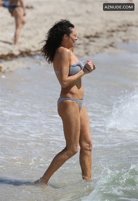 Lilly Becker Major Wardrobe Malfunction In A Banned Bikini Top As She Hits The Waves In Miami