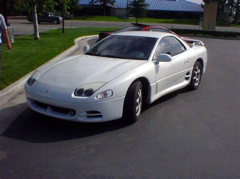 White Mitsubishi 3000gt Mitsubishi 3000gt Cool Sports Cars Sports Car