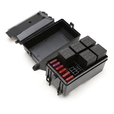 Universal Waterproof Relay Fuse Box Kit With Slots Atc Ato Fuses And