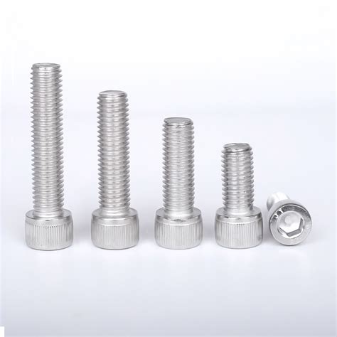 Din Stainless Steel Hex Socket Head Screw China Stainless Steel