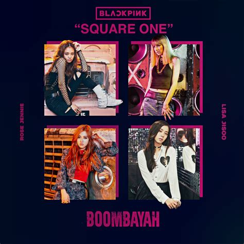 BLACKPINK BOOMBAYAH / SQUARE ONE album cover by LEAlbum on DeviantArt