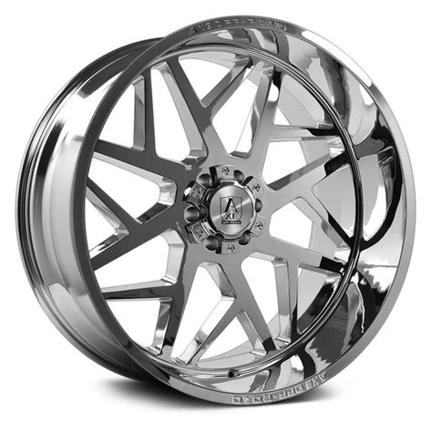 Axe Offroad Nemesis Chrome Powerhouse Wheels And Tires