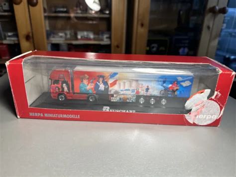 HERPA 1 87 120906 Scania R TL Koffersattelzug Beuschart Französ