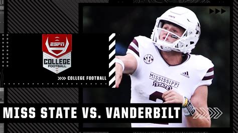 Mississippi State Bulldogs at Vanderbilt Commodores | Full Game ...