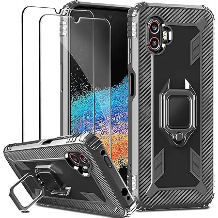 ivoler Klar Hülle für Samsung Galaxy Xcover 6 Pro mit 3 Stück