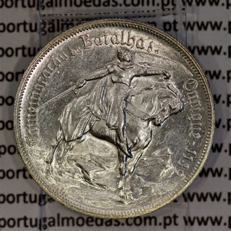 Rp Ag R A Commemorative Portuguese Coin Escudos Silver