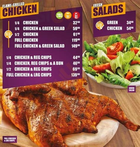 Steers Menu With Updated Prices In South Africa 2024 Menu Za