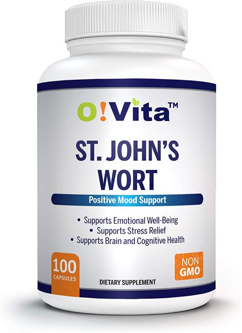 Gaia Herbs St Johns Wort Vegan Liquid Capsules 60 Count