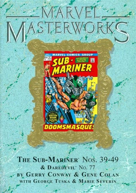 Marvel Masterworks Sub Mariner Hard Cover 6b Marvel Comics Comic