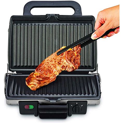 Tefal Gc B Grill Ultra Compact Grill W Silver Beytech